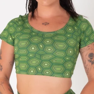 CROP TOP PURE GREEN
